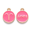 Alloy Enamel Pendants ENAM-S124-01A-03A-1