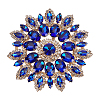 1Pc Flower Glass Rhinestone Cabochons Ornamenets Accessories FIND-FG0004-33B-1