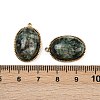 Natural African Turquoise(Jasper) Pendants STAS-F322-15G-04-3