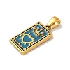 304 Stainless Steel Pendants STAS-C100-02C-G-2