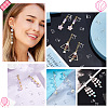 80Pcs 4 Styles Plastic Clip-on Earring Findings KY-AR0001-29-7