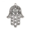 Tibetan Style Alloy Pendants LS-TIBEP-ZN60334-AS-FF-1