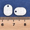 Tibetan Style Alloy Oval Charms LS-TIBEP-Q035-08S-NR-2