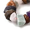 Natural Amethyst & Tiger Eye & Green Aventurine & Rose Quartz & Carnelian Beads Strands G-I283-F17-4