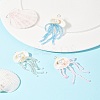 Natural Shell & Glass Pearl Big Pendants PALLOY-FS00031-10