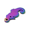 Ion Plating(IP) 201 Stainless Steel Pendants STAS-E176-19M-4