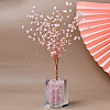 Natural Rose Quartz Chips Tree of Life Decorations TREE-PW0002-06A-1