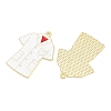 Medical Theme Alloy Enamel Pendants AL-CBA2919-03G-12C-2