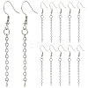 304 Stainless Steel Earring Hook EJEW-YW00016-01-1