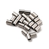 304 Stainless Steel Beads STAS-H0179-01C-P-3