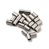 Non-Tarnish 304 Stainless Steel Beads STAS-H0179-01C-P-3