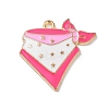 West Cowboy Theme Golden Plated Alloy Enamel Pendants FIND-B036-02F-1