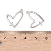 Glass Clear Rhinestone Pendants KK-N254-63P-3