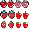 12Pcs 6 Styles Cloth Embroidery Cloth Iron on/Sew on Patches PATC-CP0001-09B-1