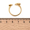 304 Stainless Steel Cuff Open Rings SA-CBA90C5-03A-G-5