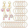 60Pcs Alloy Open Back Bezel Pendants FIND-OC0003-99-1