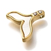 PVD Vacuum Plating 304 Stainless Steel Pendants STAS-S148-08G-2