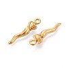 304 Stainless Steel Pendants STAS-T065-29G-2