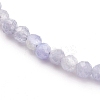 Natural Tanzanite Beaded Necklaces NJEW-JN03315-04-2