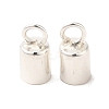 925 Sterling Silver Cord Ends STER-F032-09S-3mm-1