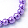 Baking Painted Glass Pearl Bead Strands X-HY-Q003-3mm-27-2