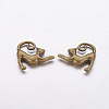 Tibetan Style Alloy Kitten Pendants X-TIBEP-A22092-AB-FF-2