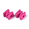 Opaque Acrylic European Beads OACR-M027-01M-04-2