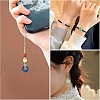 50Pcs 10 Styles Transparent Glass European Beads GLAA-YW0005-96-6