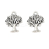 Tibetan Style Alloy Pendants FIND-L022-10AS-1