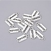 Tibetan Style Alloy Pendants TIBEP-17995-AS-RS-2
