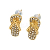 Flip Flop Alloy Crystal Rhinestone Stud Earrings FS-WGD6AB8-01-1
