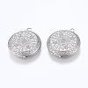 Tarnish Resistant 304 Stainless Steel Locket Pendants STAS-G146-22P-1