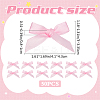 50Pcs Bowknot Polyester Alligator Hair Clips AJEW-CP0008-37-2