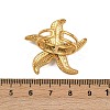 304 Stainless Steel Open Cuff Rings for Women RJEW-A081-02A-G-3