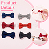 120Pcs 6 Colors Handmade Woven Costume Accessories WOVE-PH0001-18A-4