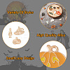 Mega Pet 44pcs 22 style Alloy Enamel Pendants ENAM-MP0001-07-11