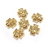 Tibetan Style Alloy Cross with Jesus Alloy Pendants for Easter Jewelry GLF10674Y-NF-2