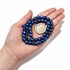 Natural Lapis Lazuli Bead Strands G-G953-01-8mm-5