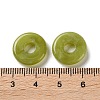Resin Imitation Gemstone Donut/Pi Disc Charms LS-RESI-A035-04-3