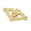 Ion Plating(IP) 304 Stainless Steel Connector Rhinestone Settings STAS-I307-549G-2