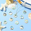 14Pcs 7 Styles Zinc Alloy Enamel Pendants FIND-CJ0004-63-6