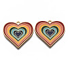 Alloy Enamel Pendants LS-ENAM-T011-110A-NR-2