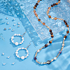 50Pcs 2 Colors Brass Spacer Beads KK-PH0013-37-4