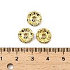 Brass Grade A Crystal Rhinestone Spacer Beads RB-A006-10MM-G-4