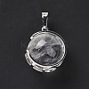 Natural Quartz Crystal Pendants G-A212-01P-06-3