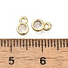 Brass Rhinestone Pendants KK-V002-29G-3