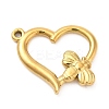 Ion Plating(IP) 304 Stainless Steel Pendants STAS-D084-17G-1