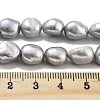 Dyed Natural Cultured Freshwater Pearl Beads Strands PEAR-P062-30C-5