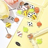 28Pcs 7 Styles Alloy Enamel Connector Charms ENAM-FS0002-69-8