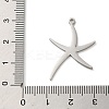 304 Stainless Steel Pendants STAS-O005-02P-3